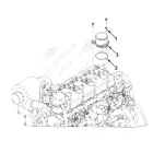 0413 Кольцо (РТИ) круг.сеч. 064-070-29 ГОСТ-9833 уплотнительное дв.Камминз трубки слива масла с ТКР HAFFEN