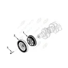 0507 Шкив коленчатого вала Камаз (дв.Cummins ISBe185B) HAFFEN