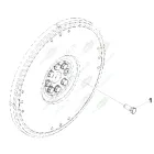 0692 Болт С/И М12х31х1,25 Р=28 К=18 в сб. с шайбой крепления маховика (Cummins) ISF 2.8;6CT HAFFEN