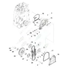0475 Держатель шестерни ГРМ Cummins ISF 2.8 5262662 HAFFEN