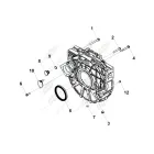 0481 Картер маховика (D=395mm) Cummins 4/6ISBе HAFFEN