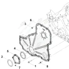 0576 Сальник 75х93х10 коленвала передний КАМАЗ дв. Cummins L, QSL, ISLe HAFFEN