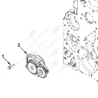 0092 Насос масляный КАМАЗ, ПАЗ Cummins 4ISBe, 4ISDe z=22 и z=24 HAFFEN