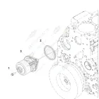 0709 Болт DIN6921 М8х20х1.25 Р=20 К=10 водяного насоса Cummins ISBe HAFFEN