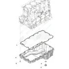 0194/2 Прокладка РТИ С/Ф; 650х190 без отверст., поддона картера Газель Бизнес,Некст (дв.Cummins 2.8) Фотон HAFFEN