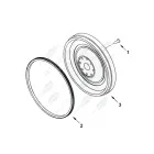 0699 Болт ГОСТ-7798 М12х34х1,25 Р=26 К=19 (каленый) с шайбой в СБ. крепления маховика Cummins ISBe HAFFEN