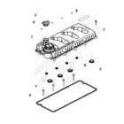 0378 Пробка (крышка) маслозаливной горловины Газель Бизнес,Некст (дв.Cummins ISF 2,8) HAFFEN