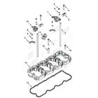 0110 Прокладка под рамку крышки клапана КАМАЗ, ПАЗ дв. Cummins 4ISBe; (аналог 4899230) HAFFEN