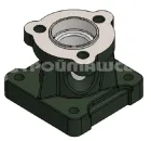 5AU00034076 Адаптер (переходник) UNI-ISO (6х21х25=8х32х36) hipomak