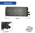 W200000842 Радиатор отопителя салона HONGYAN