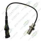 811W25503-0001 Датчик стоп-сигнала М18х1 две гайки К=24 с проводом L=250 плоский разъем 4 контакта HOWO T5G/C7H HW51-00461/AZ9X2558030001 Howo