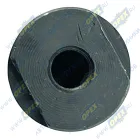 WG9100520065 Палец ф30х155 2 выточки S=110 2 лыски торц. отв. М10х1 спирал. насечка передней рессоры HOWO дв. WD 615 Howo