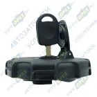 WG9925550450 Крышка бака топливного ф115х123 h=34 (ПВХ) с замком (C7H MAX) Howo