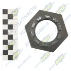 WG4095415012 Гайка С/И М45х1,5 h=23 К=74 корончатая ступицы передней HOWO T5G/T7H/C7H, мост VGD95 Howo