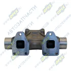 202V08102-0639 Коллектор выпускной (средняя часть) Sinotruk MC13 Howo