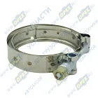 VG1560110226 Хомут V-образный ф56х66 h=19 (зажим-болт) турбины Howo