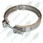 WG9925546132 Хомут V-образный ф120 (зажим-болт) Howo T5G Sitrak. Howo