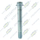 2902052LE010 Болт DIN6921 М16х122х1,5 Р=27 К=19 фланцевый передней/задней рессоры JAC N56/N75N/80 КАМАЗ Компас-9 JAC