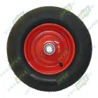 4.00х8 4PR ST-15 2.50х8 25х110 Колесо опорное 4.00-8 на щетку в сб с шиной и подшипником под ось 25мм L-Power