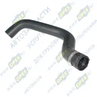 3904.56 Шланг (патрубок) кривой (3 изг.) ф58х68 L=750 (ПВХ. наконеч. внутр. уплотн. винт. хомут) радиатора Lema