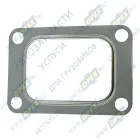 21828.00 Прокладка (сталь) прямоуг. 135х92 внутр. 92х64 4 отв. ф13 турбокомпрессора Iveco EuroTech, EuroStar, Stralis, AS Stralis, EuroTrakker, Lema