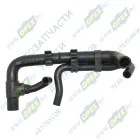 6058.32 Шланг (патрубок) тройной, кривой (2 изг.) ф19х27 L=180/кривой (4 изг.) ф19х27 L=500/кривой (2 изг.) ф30х41 L=670 (тройник, хомуты) радиатора P/G/R/T S Lema