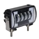 18B24 Фара противотуманная прямоугольная белая 24в 185x110x140 мм; светодиодная c ДХО (к-т 2 штуки ) 24 вт (подходит вместо ТН105-02,ФГ152А) LT