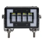 18B24 Фара противотуманная прямоугольная белая 24в 185x110x140 мм; светодиодная c ДХО (к-т 2 штуки ) 24 вт (подходит вместо ТН105-02,ФГ152А) LT