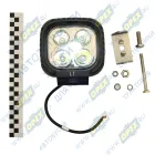 LT-1440SS Фара рабочего света светодиодная КВАДРАТНАЯ; 40 вт дальний 125х114х84мм (SPOT) LT