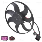 LFc 18K2 Электровентилятор охлаждения (без кожуха) для автомобилей Octavia A5 (04-)/VW Golf V (03-) (тип Brose; 300W) Luzar