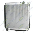 LRc 0715b Радиатор водяной (КАМАЗ-65115,54115,53229); алюминиевый несборный Luzar