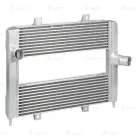 LRIC 0328 Радиатор водяной ГАЗ-3302 дв.Камминз (Cummins) ISF-2.8 (алюминий, Лихославль)крепления сверху и сниз Luzar