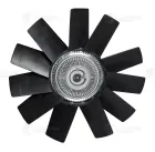 LVC 03028 Вентилятор с вискомуфтой ф410 Газель Бизнес,Некст (дв.Cummins 2.8,Штайер) GAZ 330252.8 Cummins2011 - GAZ 330272.8 Cummins2011 - GAZ A21R22 2.8 Cum Luzar
