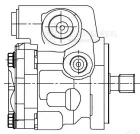 LPS 0310 Насос ГУР ГАЗ 3310 Валдай с дв.Cummins ISF 3.8 Luzar