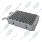 LRh 0337b Радиатор отопителя ГАЗ-3307; 2 выхода; под шланг ф16; н/о алюминий (патрубок L=100) Luzar