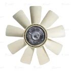 LVC 0766 Вискомуфта вентилятора с крыльчаткой (ф660 мм - 9 лопастей); КамАЗ-54115 дв. 740.30, 740.31 (до 2007г.) Luzar