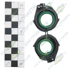 LGS 0003 Соединитель (хомут) отопителя быстроразъемный Газель Некст,ГАЗон Некст (52475470); (фиксаторы 2шт. + кольца 2шт.) Luzar