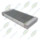 LRh 1209 Радиатор отопителя УРАЛ-3255,4320,44202,55571,5323,6323,6563,6470,6370 и мод.; (алюм) Luzar