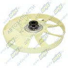 LVC 07704 Вискомуфта вентилятора с крыльчаткой (ф704 мм - 9 лопастей); КамАЗ-65115 дв. 740.62, 740.65 Luzar