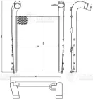 LRIC 0914 Интеркулер Magnum DXi ('04-06), Premium Distribution ('05-) Lander/Route ('06-) RVI Premium (1996-2021) Luzar
