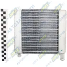 LRh 0681 Радиатор отопителя МТЗ-320 патрубки в одну сторону Luzar