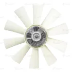 LVC 03106 Вискомуфта вентилятора с крыльчаткой (Ø520 мм - 10 лопастей); КАВЗ, КамАЗ, ПАЗ (Cummins B3.9 140 CIV) Luzar