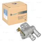 LV 0302 Кран 80х75 Dнаруж=16/18 креп 2отв.ф6,с рычагом отопителя ГАЗ-3302,Газель,ГАЗ-3307 (102х38х74); 3307-8120020 Luzar