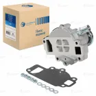 LWP 03216 Насос водяной (помпа) ГАЗ-3302 Бизнес дв.УМЗ-4216 ЕВРО-4,3 (два штуцера ф20 и ф9) Luzar