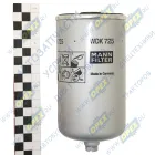 WDK 725 Фильтр топливный A=76 B=63 C=72 H=125 M16x1.5 СО СЛИВОМ MAN Bus (1970-2020), MB Bus (1970-2020), SETRA (1970-2020); WDK 725 Mann