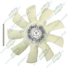 020004782 Вискомуфта вентилятора дв. ЯМЗ-534, 536 (ф650 мм - 9 лопастей) в сборе MAXPOWER