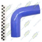 5490-1303450 Шланг ШО (патрубок) кривой ф48 КАМАЗ-5490 радиатора (L=150/150мм) силикон Motorist