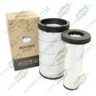 AF25963 Фильтр воздушный КОМПЛЕКТ AF25962+AF25963 P613334+P613335 TE19672+TE19673 AT300487+AT300488 John Deere, Komatsu, Volvo, Камаз 4308 (дв.Cummins) MOVELEX