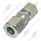 076.002-20A Фитинг прямой (соединение трубок);под ключ; ф10-ф8 мм PE