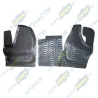 RM64048 Комплект ковриков кабины Газель Некст ГАЗон Некст (рычаг КПП на панели) RedMark